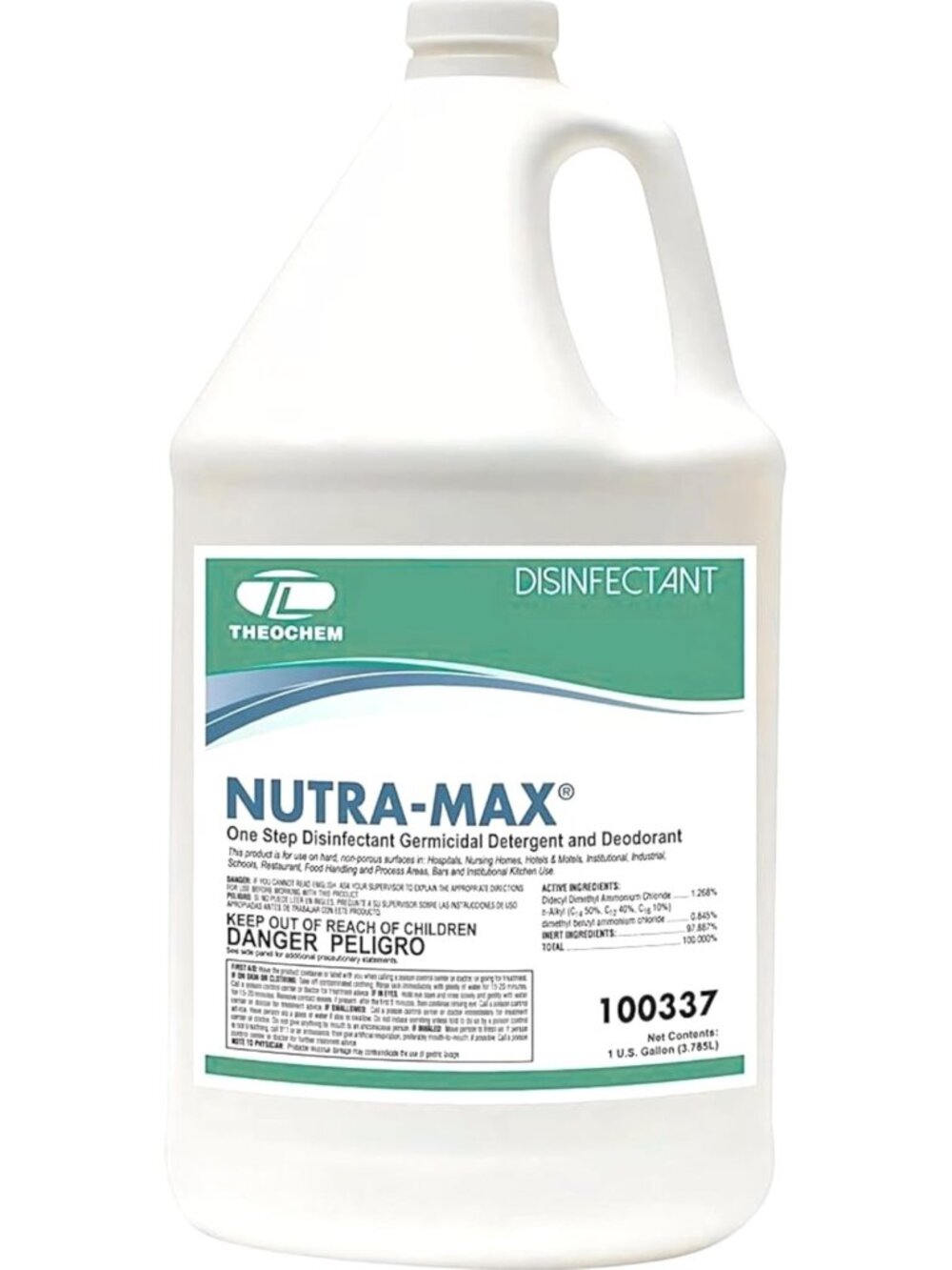 Hospital Grade Disinfectant - Kills 99.9% Viruses & Bacteria, Multi-Surface